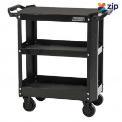 Kincrome K7743MB - CONTOUR 3 Tier Black Tool Cart