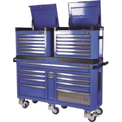 Kincrome K7863 - Contour 60 Superwide Trolley & Chest Combo 3 Piece