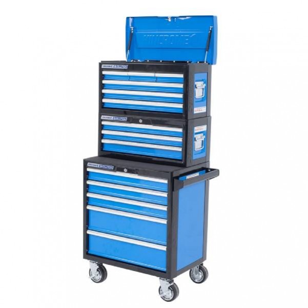 Kincrome K7991 – 14 Drawer Evolution Add-on Chest & Trolley Combo