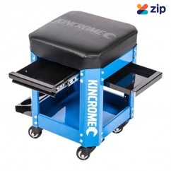 Kincrome K8114 - 130kg Capacity 2 Drawer Electric Blue Workshop Creeper Seat