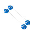 Kincrome K8231 - 2 Piece Window Holder Suction Cup Set Automotive Service Tools