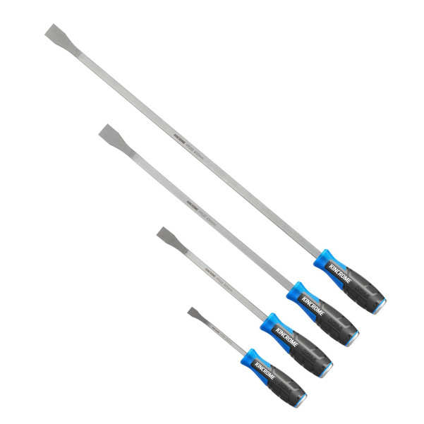 Kincrome K9116 - Thru-Tang Pry Bar Set - 4 Piece Pry Bars and Pullers Kincrome K9116 - Thru-Tang Pry Bar Set - 4 Piece Pry Bars and Pullers