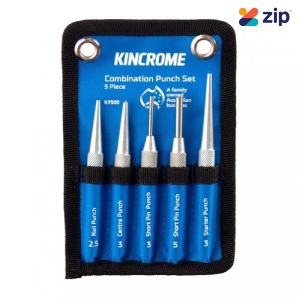 Kincrome K9500 - 5 Piece Combination Punch Set