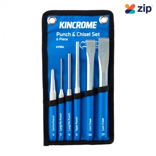 Kincrome K9506 - 6 Piece Punch & Chisel Set