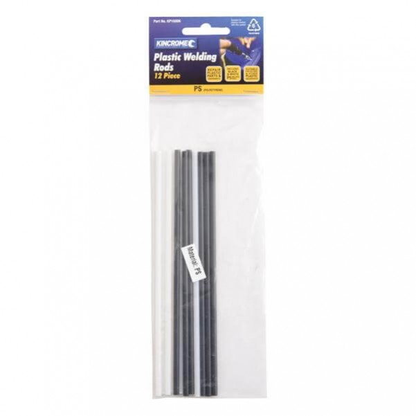 Kincrome KP15006 - 12 Piece PS Plastic Welding Rods Welding Accessories