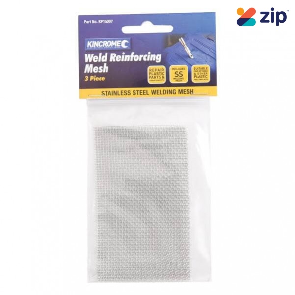 Kincrome KP15007 - 3 Piece Stainless Steel Weld Reinforcing Mesh Welding Accessories