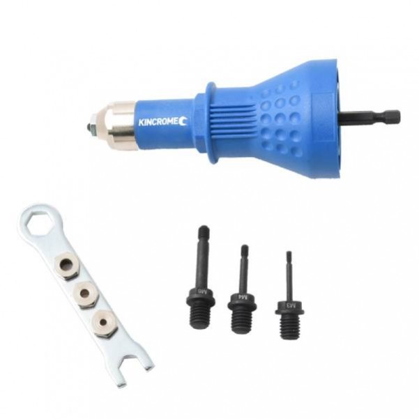 Kincrome KP45003 - EZI RIV-NUT Universal RIV-NUT Drill Attachment For Cordless Drills Drill Accessories