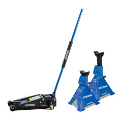 Kincrome P12101 - 2800kg Garage Jack & 3000kg Stand Pair K12167 + K12074