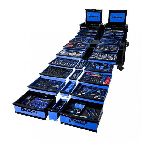 Kincrome P1575GB -  1066 Piece 26 Drawer Dominator Tool Kit  Tool Chests & Trolleys