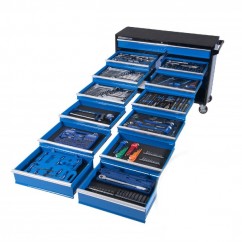 Kincrome P1730 - 494 Piece 13 Drawer Extra-wide Evolution Tool Trolley