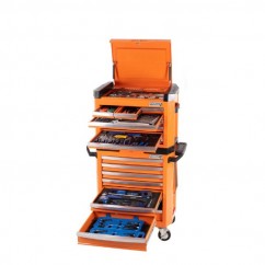 Kincrome P1805O - 242 Piece 15 Drawer Contour Workshop Kit Orange