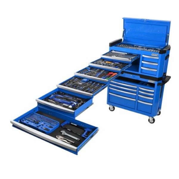 Kincrome P1812 - 485 Piece 17 Drawer 42" Contour Wide Workshop Tool Kit Tool Kit