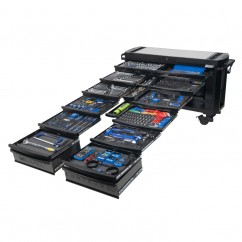 Kincrome P1816MB - 680 Piece 20 Drawer 60" Black Series CONTOUR Super-Wide Trolley Tool Kit 