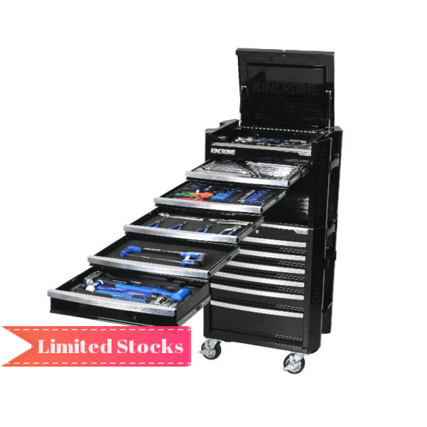 Kincrome P1821B - 307 Piece 11 Drawer 29" CONTOUR Chest Tool Kit Tool Kit Kincrome P1821B - 307 Piece 11 Drawer 29" CONTOUR Chest Tool Kit Tool Kit