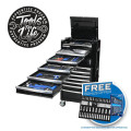 Kincrome P1821B - 307 Piece 11 Drawer 29" CONTOUR Chest Tool Kit Tool Kit Kincrome P1821B - 307 Piece 11 Drawer 29" CONTOUR Chest Tool Kit Tool Kit