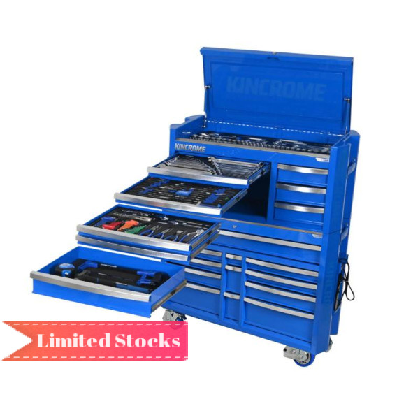 Kincrome P1822 - 332 Piece 17 Drawer 42" CONTOUR Chest Tool Kit Tool Kit Kincrome P1822 - 332 Piece 17 Drawer 42" CONTOUR Chest Tool Kit Tool Kit