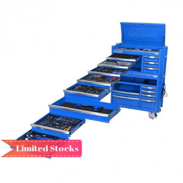 Kincrome P1826 - 595 Piece 17 Drawer 42" CONTOUR Chest Tool Kit  Tool Kit