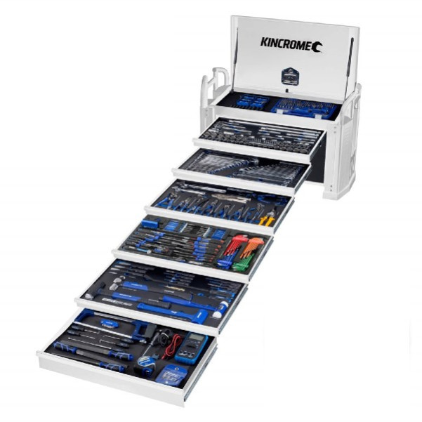 Kincrome P1830W - 452 Piece 6 Drawer Off-Road Field Service Kit - White Tool Kit Kincrome P1830W - 452 Piece 6 Drawer Off-Road Field Service Kit - White Tool Kit