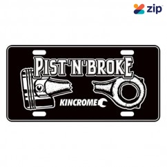 Kincrome SIGN20 - Pistnbroke Number Plate RETRO Sign
