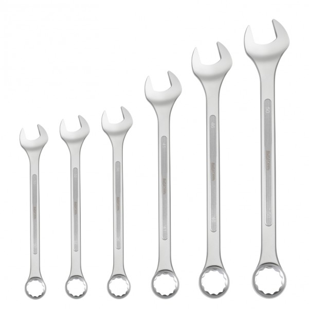 Kincrome STP3250 - 6 Piece Metric Jumbo Combination Spanner Set Spanner Sets