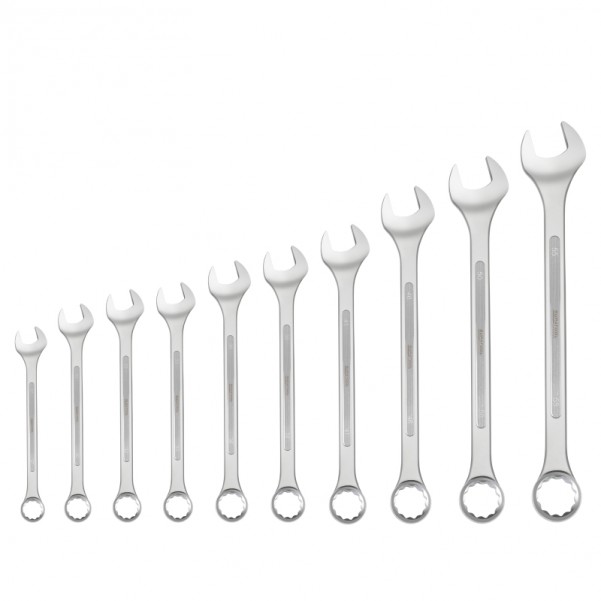 Kincrome STP3253 - 10 Piece Metric Jumbo Combination Spanner Set Spanner Sets