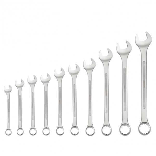 Kincrome STP3253 - 10 Piece Metric Jumbo Combination Spanner Set