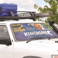 Kincrome SUNSHADE01 - 1400mm x 700mm Car Sunshade