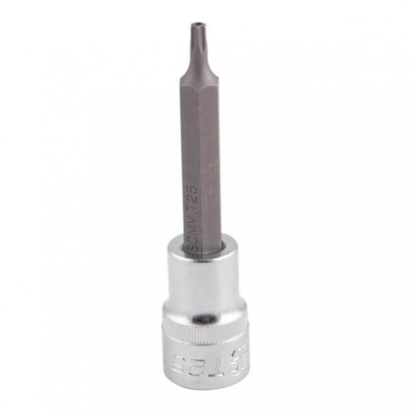 Kincrome TPTST25 - T25 100mm 1/2" Drive Tamperproof TORX Bit Socket Sockets & Accessories