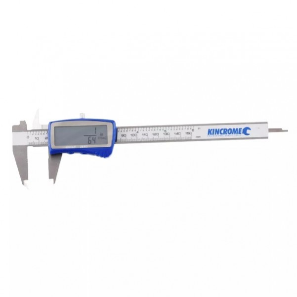 Kincrome K11100 - Metric, Imperial & Fractional Display 150MM (6") Digital Vernier Caliper 