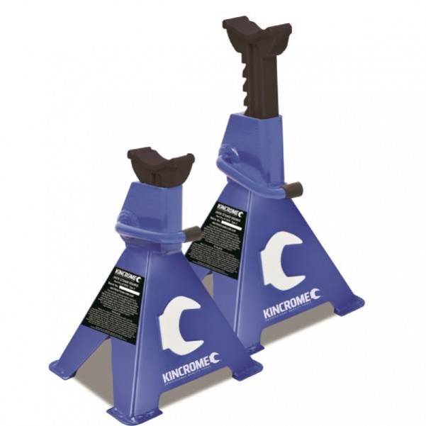 Kincrome K12075 - 5000KG 2 Piece Ratchet Jack Stand Floor Jacks