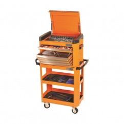 Kincrome K1508O - 1/4/3/8 & 1/2" Drive Orange 208pce Monster Contour Tool Cart Kit
