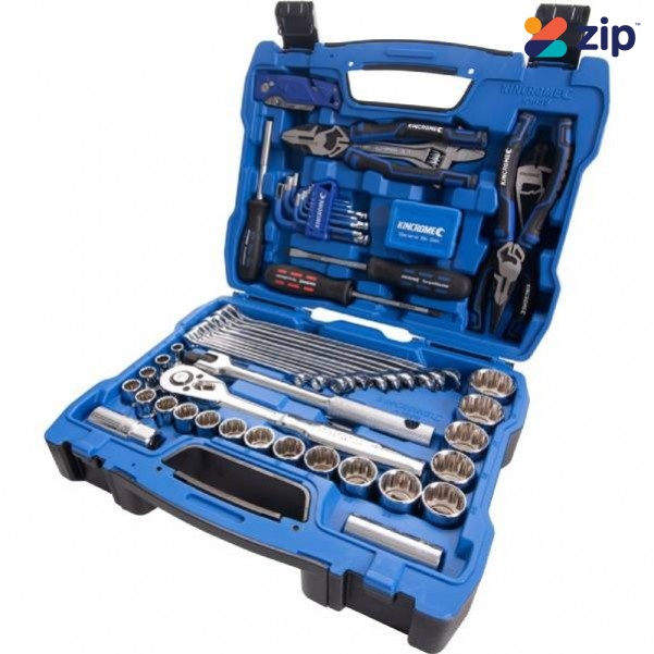 Kincrome K1859 - 1/2" Drive 85 Piece Portable Automotive Tool Kit Tool Kit