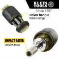 Klein A-32308 - 8-in-1 Multi-Bit Adjustable Length Stubby Screwdriver