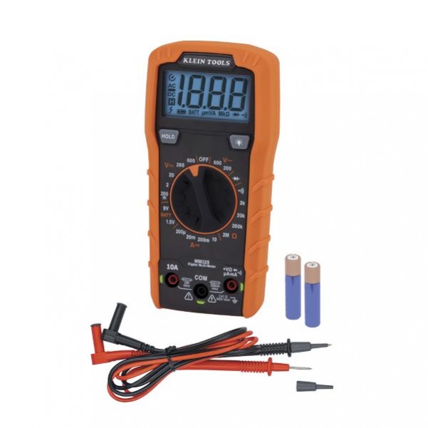 Klein A-MM325 - 600V 10A Manual Ranging Digital Multimeter