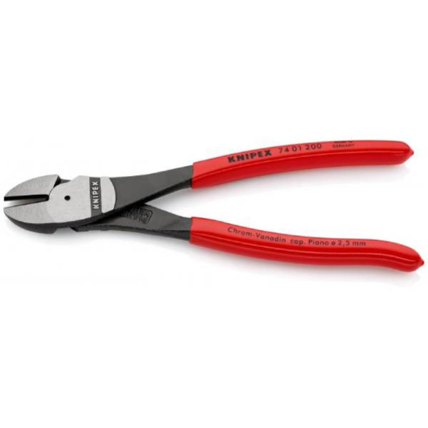 Knipex 7401200 - 200mm High Leverage Diagonal Cutter Cutters Knipex 7401200 - 200mm High Leverage Diagonal Cutter Cutters