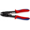 Knipex 9721215B - 230mm for Non-Insulated open Plug-type Connectors Crimping Plier