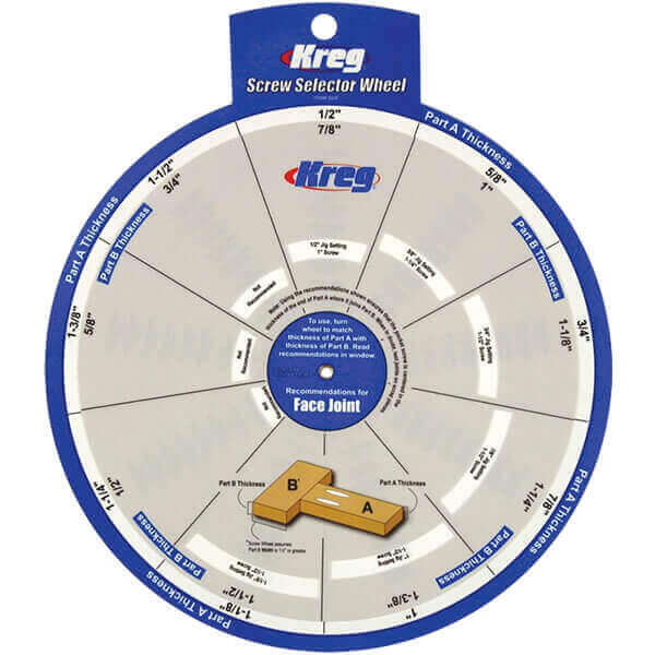 Kreg Ssw Screw Selector Wheel