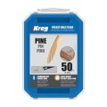 KREG P-PIN - Pine Solid-Wood Pocket-Hole Plugs Pack of 50