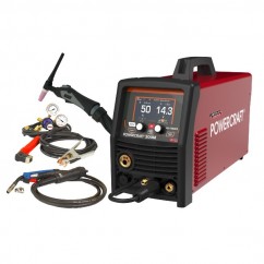 Lincoln K69074-1 - 200M 240V / 10Amp MIG STICK TIG AC/DC Multi-Purpose 4-IN-1 Powercraft Welder