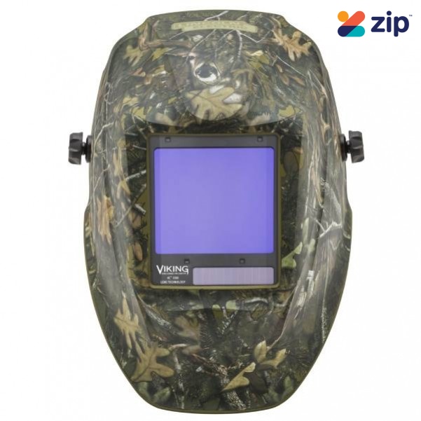 Lincoln K4412-3 - Viking White Tail Camo 3350 Welding Helmet Head, Eye & Ear protection