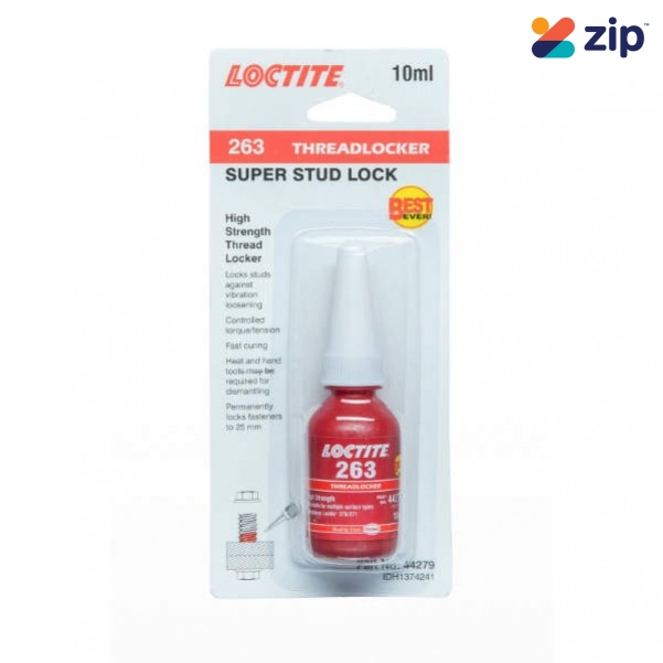 Loctite 263 - 10ml High Strength Studlock Threadlocker 44279