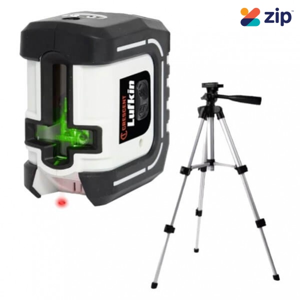 Lufkin LCL35G - Self-Leveling Multi-Line Green Beam Laser Level Kit with Tripod