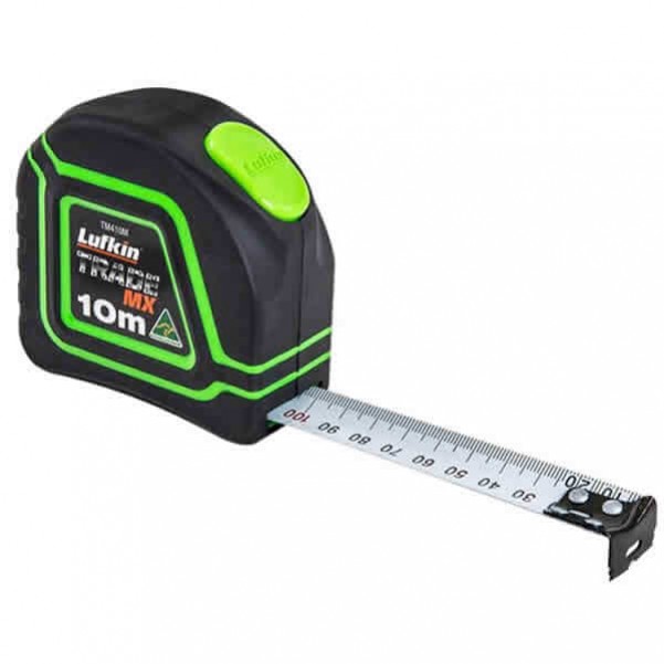 Lufkin TM410M10 - 10m x 25mm Trade MX Metric Tape Measure Measuring Tape