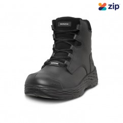 Mack MK0FORCEZBBF070 - Force Zip-up Safety Boots In Black Size 7