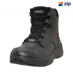 Mack MK0FORCEZBBF075 - Force Zip-up Safety Boots In Black Size 7.5