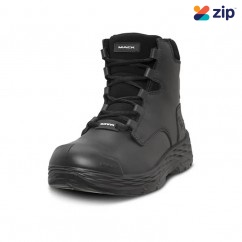 Mack MK0FORCEZBBF090 - Force Zip-up Safety Boots In Black Size 9