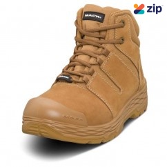 Mack MK0SHIFTZHHF040 - Shift Zip-up Safety Boots In Honey Size 4