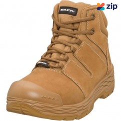 Mack MK0SHIFTZHHF070 - Shift Zip-up Safety Boots In Honey Size 7