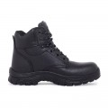 Mack MK0TRADESBBF090 - Tradesman Lace Up Steel Toe Cap Black Safety Boots Size 9 Safety Boots