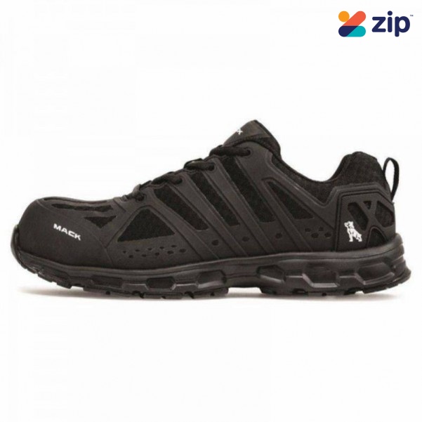 Mack MK0VISIONBBF060 - Vision Athletic Black Safety Shoe Size 6 Safety Boots